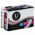 Kotex U By Security Ultra Thin Regular With Wings, 22PK 670820